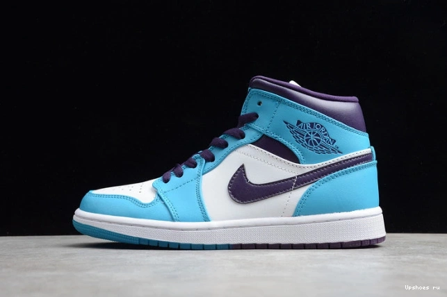 Jordan Mid 554724-415  1 Hornets 0211